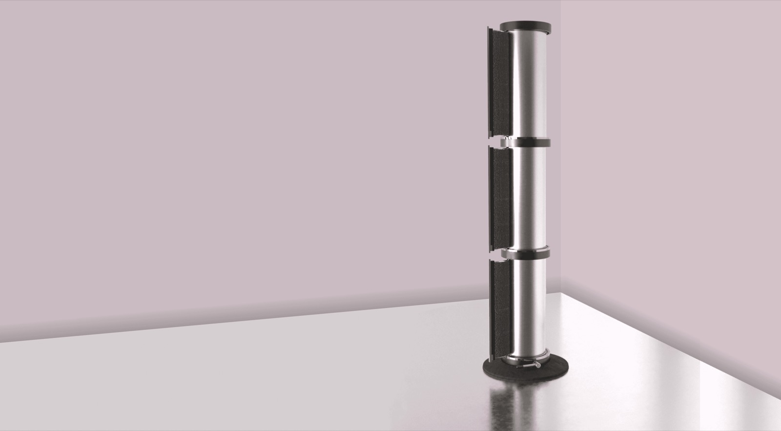 Capsules industrial design render