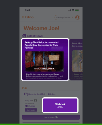 Flikshop mockup