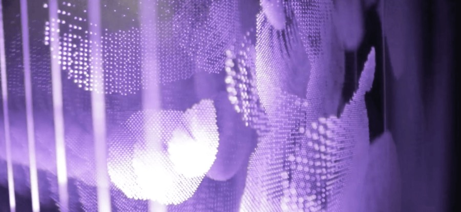 Sound Topographies LED detail
